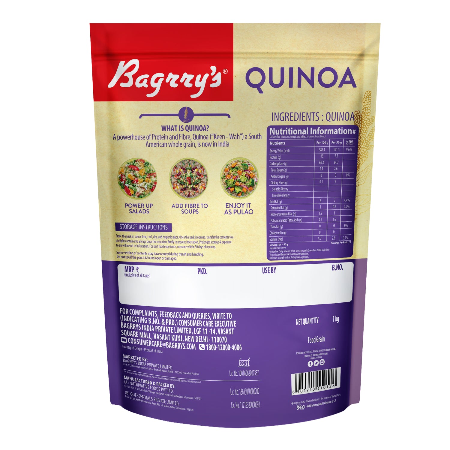 Quinoa 1Kg