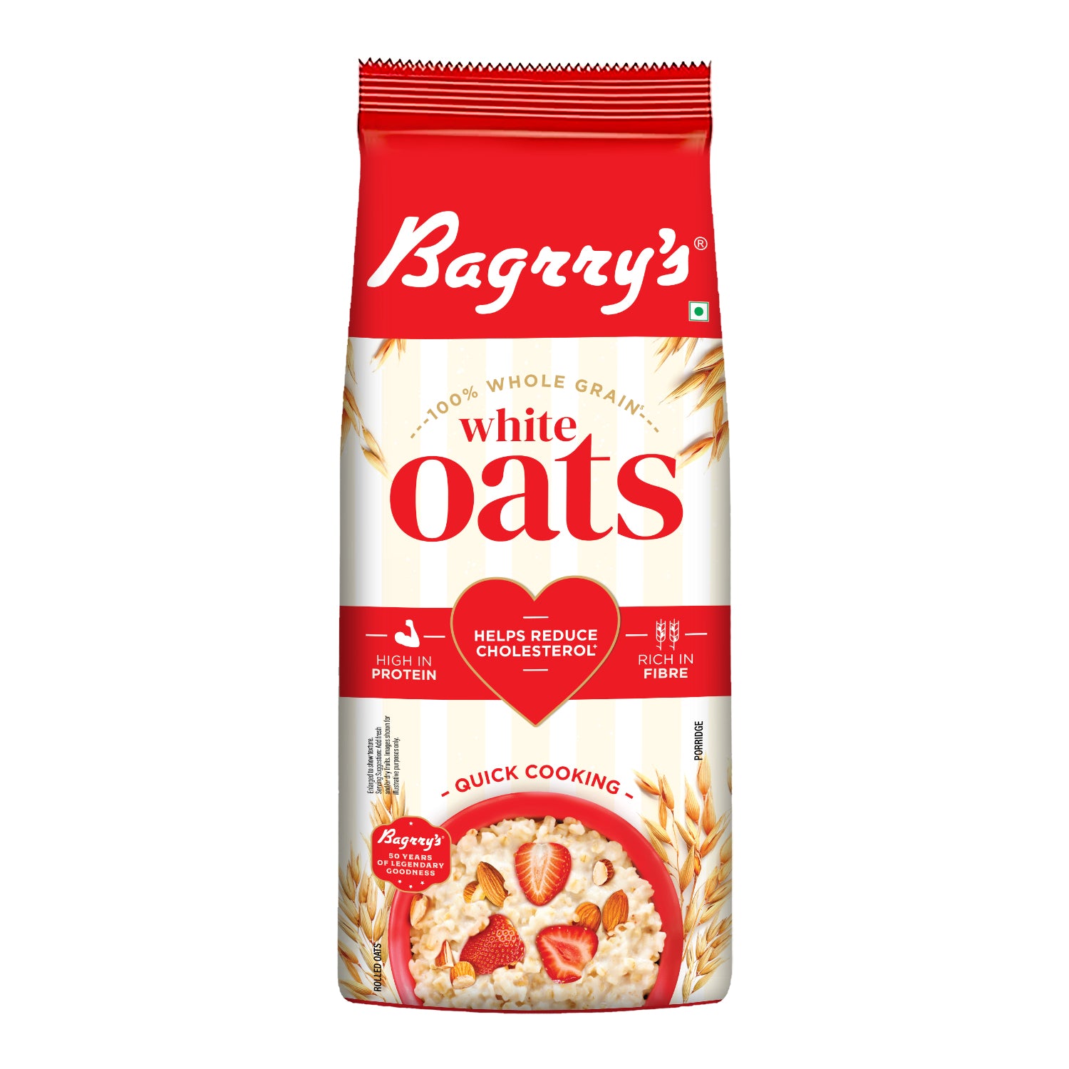 White Oats - High in Fibre, Protein