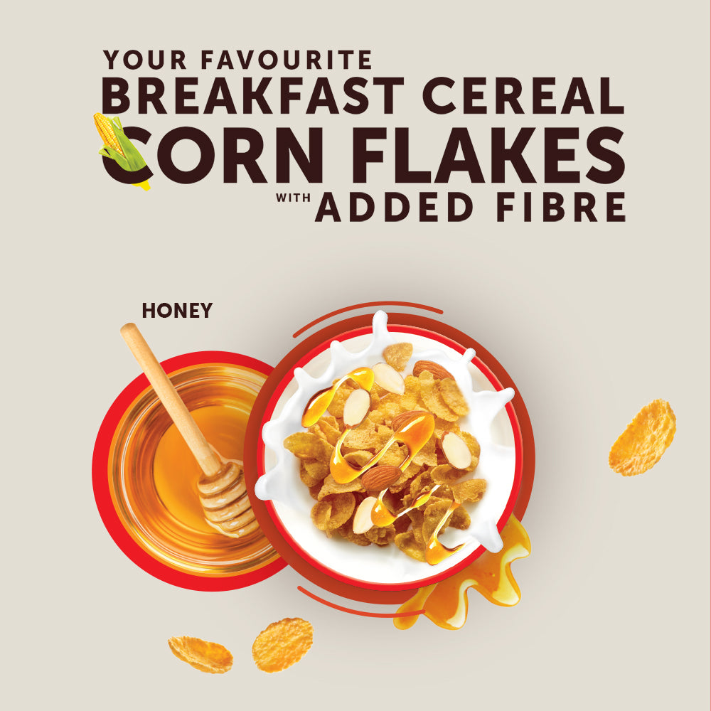 Corn Flakes Plus - Real Honey