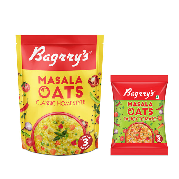 Bagrrys Masala Oats  Classic Homestyle Combo