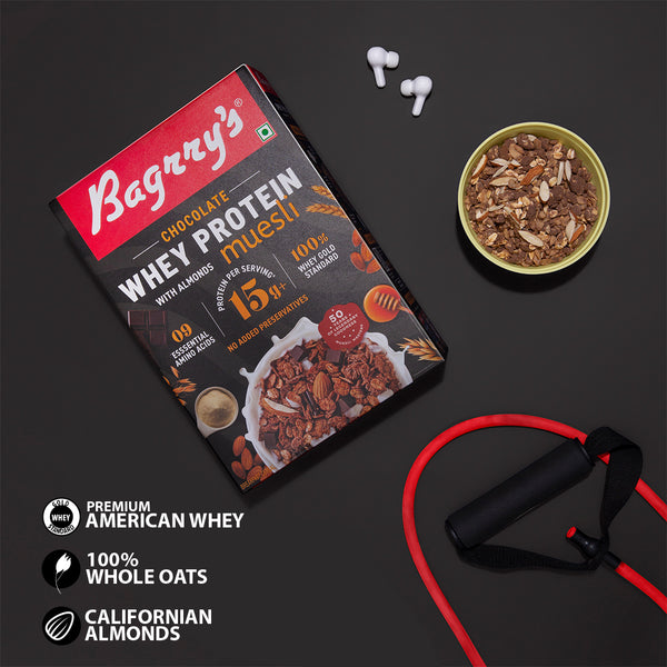Bagrry's High Protein Combo (Protein Muesli, Peanut Butter Creamy, Pumpkin Seeds)