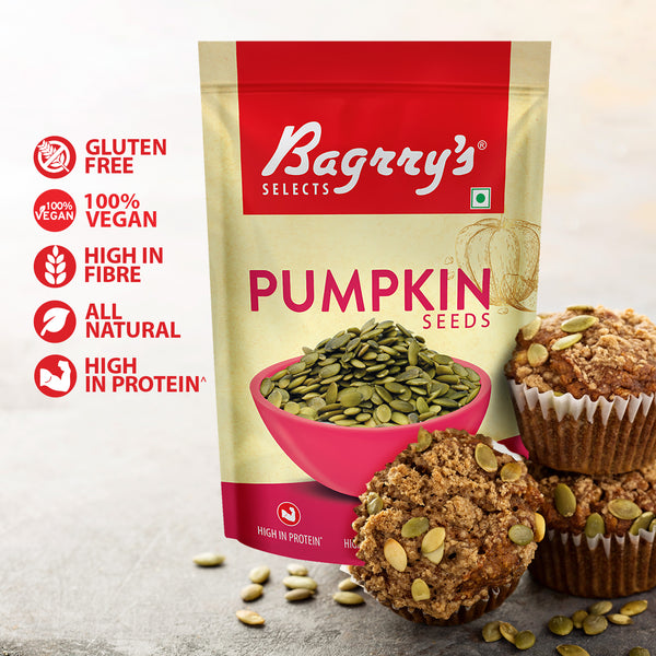 Bagrry's High Protein Combo (Protein Muesli, Peanut Butter Creamy, Pumpkin Seeds)